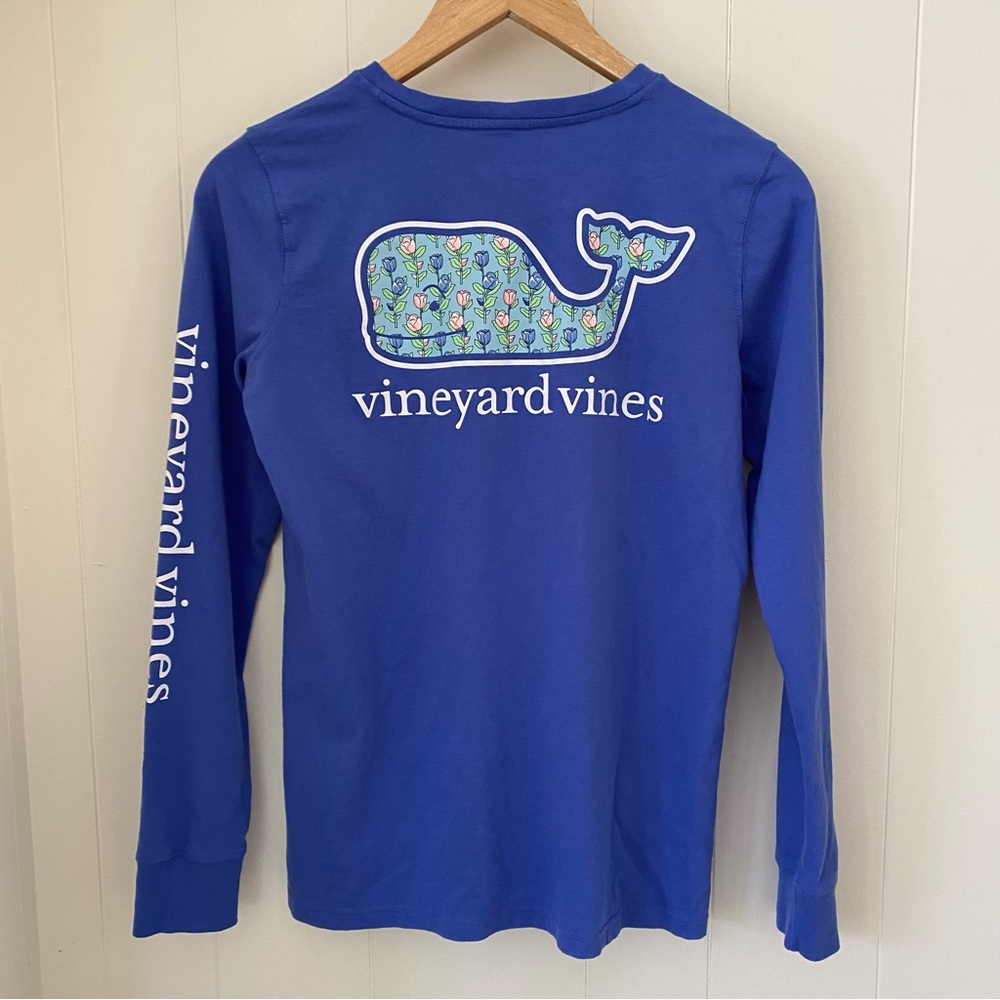 Vineyard Vines T-shirt XS - long sleeve pocket tee